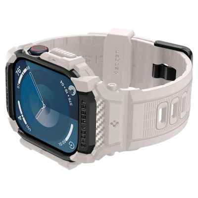 7. Spigen Rugged Armor „Pro“-Armband für Apple Watch 10 (46 mm) – Beige