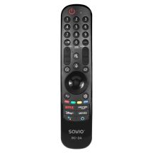 SAVIO Universalfernbedienung/Ersatzfernbedienung für LG Smart TV RC-24