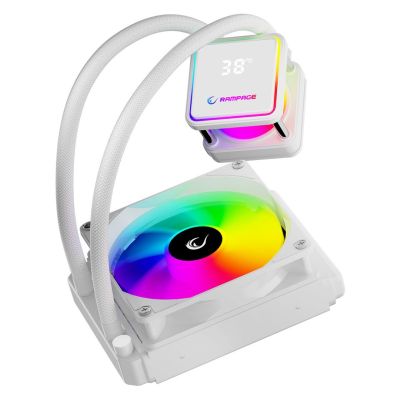 7. RAMPAGE INFINITE V120 WHITE Wasserkühlung