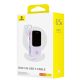 7. Baseus Qpow Pro+ 10000mAh 22,5W Powerbank mit integriertem USB-C-Kabel und Display – Lila