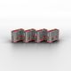 2. Lindy 40450 Port Blocker Port Blocker + USB Typ-A Dongle Pink Acrylonitril Butadien Styrol (ABS) 5 Stück.