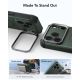 4. ESR Cyber ​​Tough Kickstand MagSafe Hülle für iPhone 18 Pro / 17 Pro – Grün