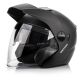 Meteor Hekato XL Motorradhelm 61 cm Schwarz