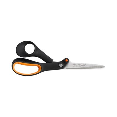 Fiskars 1020224 Küchenschere 280 mm Schwarz, Orange Universal