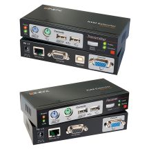 Lindy Cat.5 KVM Extender Combo 300, PS/2, USB und VGA