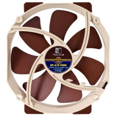 4. NOCTUA 150-mm-Lüfter (120-mm-Montage) SSO2, PWM