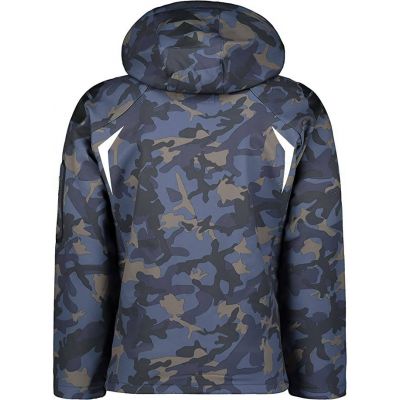 3. Herren-Softshelljacke in Marineblau Geographical Norway Techno (WU4549H-GN-NAVY-GREEN)