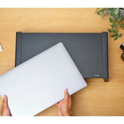 5. Monitorständer TRUST MONTA GLAS-MONITORSTÄNDER SCHWARZ 25271