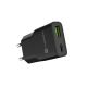 5. NATEC RIBERA GAN SLIM WANDLADEGERÄT 1x USB-A + 1x USB-C 20W SCHWARZ