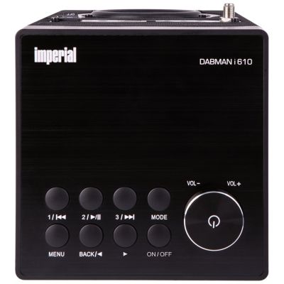 4. Imperial DABMAN i610 DAB+/FM-Radio schwarz