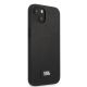 4. Karl Lagerfeld KLHCP13MSFMP2K iPhone 13 6.1" Hardcase schwarz/schwarz Saffiano Plaque