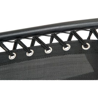 28. Faltbarer Gartenstuhl, multifunktional, 175 x 52/65 x 107 cm, schwarz