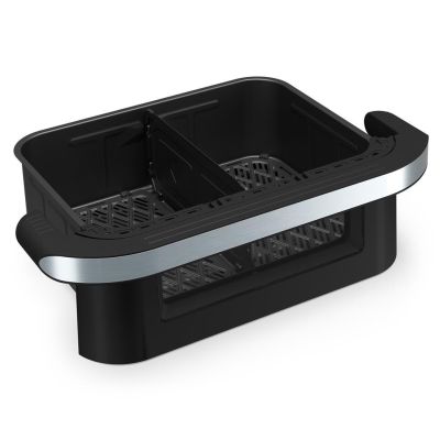 3. Tristar Doppel-Heißluftfritteuse 10L, autonom, 2800W, Schwarz, Edelstahl