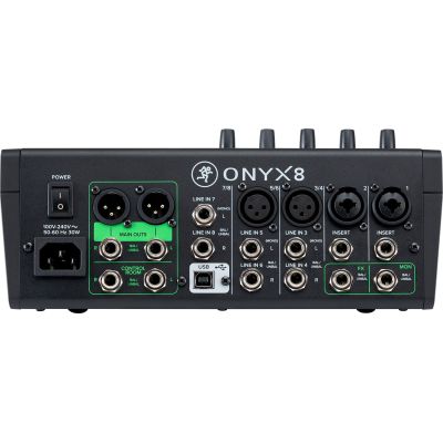4. Mackie Onyx 8 – Analogmixer mit USB