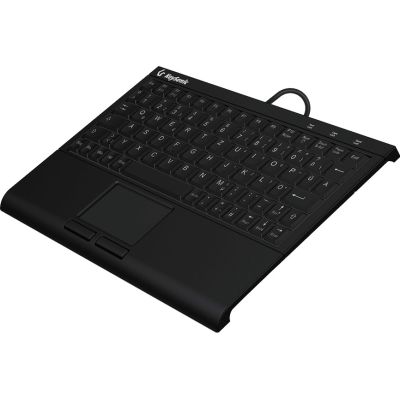 KeySonic KSK-3211ELU (DE) Tastatur Home USB QWERTZ Deutsch Schwarz