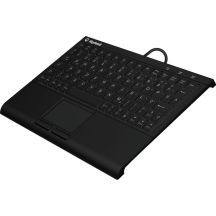 KeySonic KSK-3211ELU (DE) Tastatur Home USB QWERTZ Deutsch Schwarz