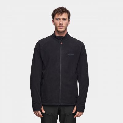 Alpinus Kerkis Fleece-Sweatshirt Tactical M MK18884 mit durchgehendem Reißverschluss