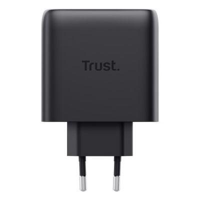 2. TRUST Ladegerät schwarz MAXO GaN 65W 2x USB-C