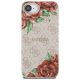 3. Guess 4G Flowers Print MagSafe iPhone 16e Hülle - Rosa