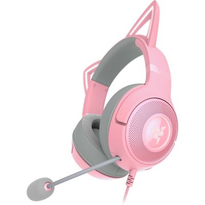 5. Razer RZ04-04730200-R3M1 Kopfhörer/Headset, kabelgebunden, Kopfbügel, Anrufe/Musik, Pink