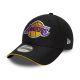 New Era 9FORTY NBA LA Los Angeles Lakers Mikrofaser-Kappe, schwarz - 60771855
