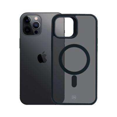 9. 3mk Smoke MagCase Hülle für Apple iPhone 12 Pro Max – Schwarz