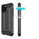 3. Hybrid Armor Hülle für iPhone 14 Pro gepanzerte Hybridhülle blau