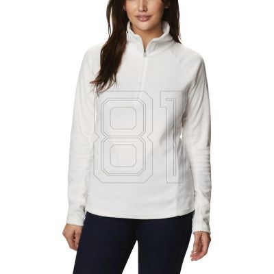 6. Columbia Glacial IV Fleece-Sweatshirt mit halbem Reißverschluss W 1802201125
