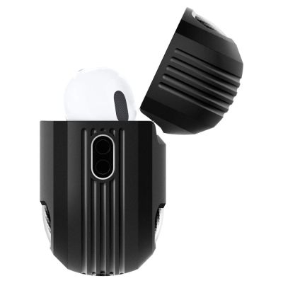 5. Spigen Rugged Armor Hülle für Apple AirPods Pro 1/2 – mattschwarz