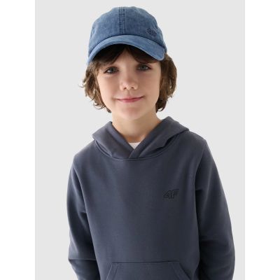 2. Jungen-Sweatshirt mit Kapuze, offen, 4F Junior 4FJWMM00TSWSM1292-25S