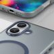 9. Magnetische Schleifhülle für iPhone 17, kompatibel mit MagSafe – Mattblau