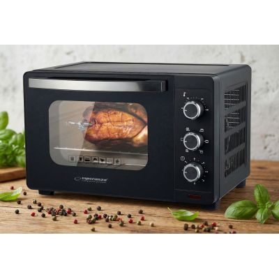 10. ESPERANZA Mini-Backofen mit Umluft und Bratfunktion Napoli 1600W 25L EKO006N