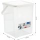 2. ROTHO Waschmittelbehälter 5 kg 9 l Transparent/Weiß