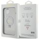 8. Guess GUHMP15MHRSGSD iPhone 15 Plus / 14 Plus 6,7" transparent/transparentes Hardcase Ring Stand Script Glitter MagSafe