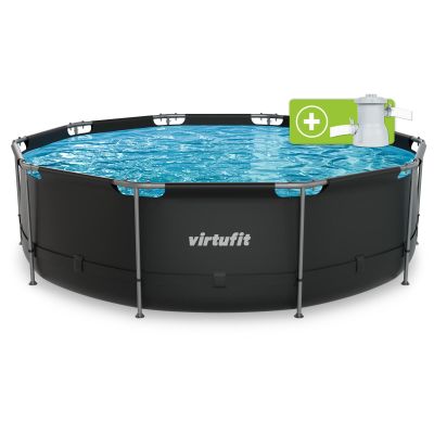 13. VIRTUFIT RUNDER POOL 366 CM MIT FILTERPUMPE