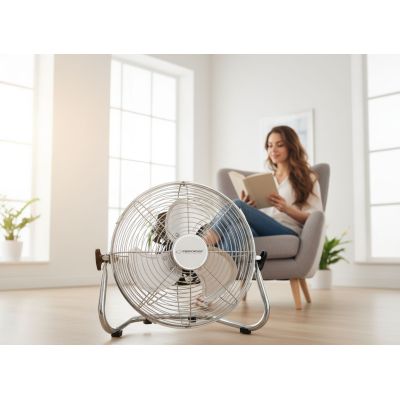21. Esperanza Scirocco EHF005 Standventilator (silber)
