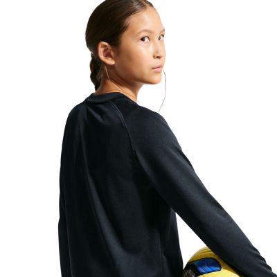 4. Nike Dri-Fit Park VIII Langarm-T-Shirt für Kinder, Schwarz, HV8239 010