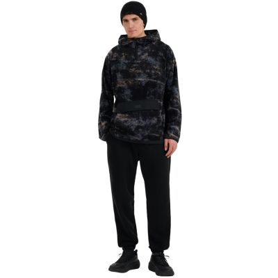 8. Herren-Fleece-Sweatshirt 4F M427 mehrfarbig allover 4FWAW25TFLEM427 90A