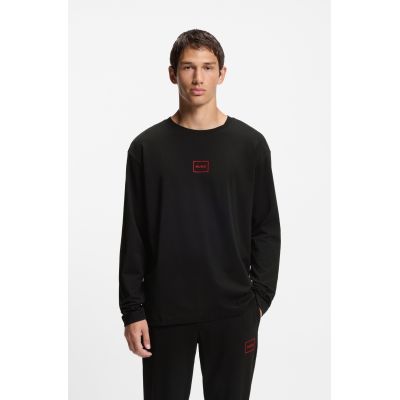 5. Hugo Loungewear Laze NERO Herren-T-Shirt (50525229-001)