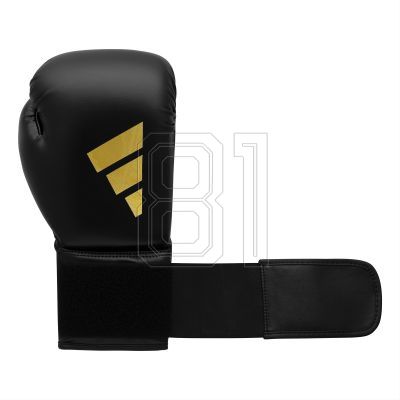 6. adidas Speed 50 Boxhandschuhe ADISBG50-Schwarz-Gold