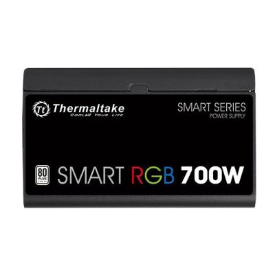 4. Thermaltake Smart 700W RGB Netzteil PS-SPR-0700NHSAWE-1 (700W; Aktiv; 120mm)