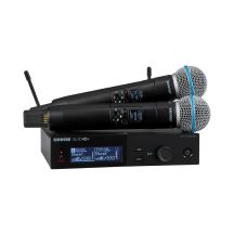 Shure SLXD24D+E/B58-G65 - Duales Drahtlossystem mit Beta 58 Kapseln