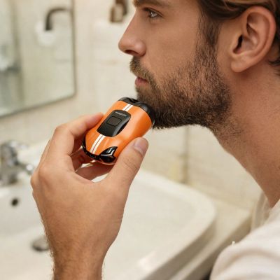 13. MAXGROOM M-501 Elektrorasierer - orange