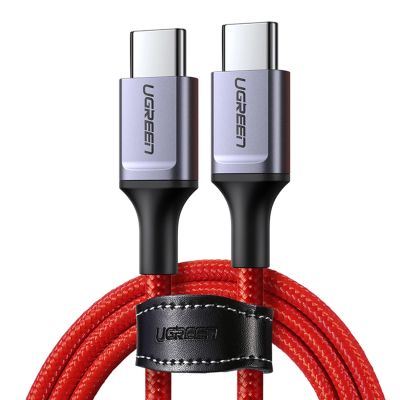 Ugreen US294 USB-C – USB-C 3A 480 Mbit/s Kabel 1 m – rot