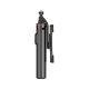 5. Selfie-Stick WC13YDS Teleskopstativ 1,3 m mit Doppellampe und Telefonhalter – Schwarz