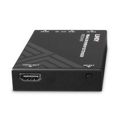 4. Lindy HDMI- und IR-over-IP-Extender – Empfänger, 1920 x 1080 Pixel, AV-Receiver, 150 m, kabelgebunden, HDCP