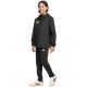 16. adidas Entrada 26 Allwetter-Kinderjacke Schwarz JZ9104