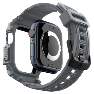8. Spigen Rugged Armor Hülle für Apple Watch 10 46 mm – Grau