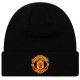 New Era Core Cuff Beanie Manchester United FC Mütze 11213215 Schwarz Einheitsgröße