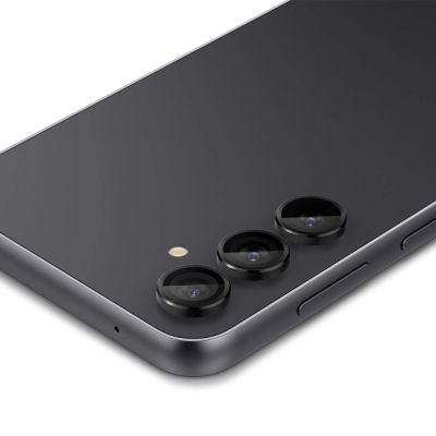 3. Spigen Glas.tR EZ Fit Optik Kameraschutz für Samsung Galaxy S23 FE – Schwarz 2 Stk.